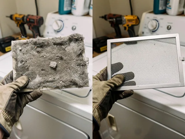 Professional lint trap cleaning by Rosemead Dryer Vent Cleaning in Rosemead