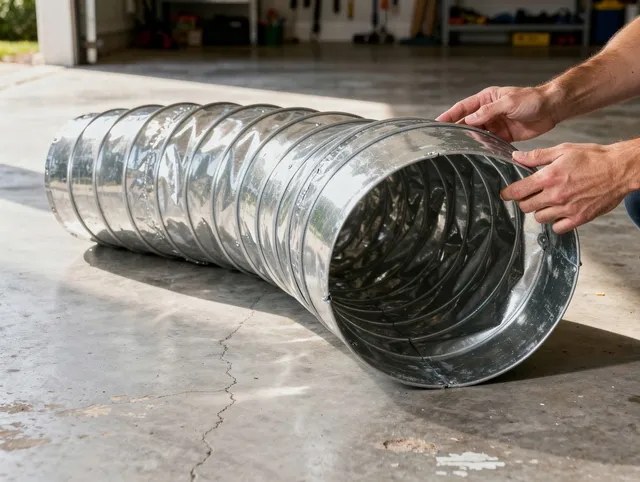 Rosemead Dryer Vent Cleaning specialist using advanced equipment for thorough duct cleaning in Rosemead