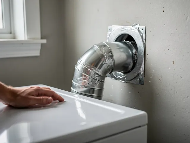 Rosemead Dryer Vent Cleaning expert performing professional dryer vent repair and installation in Rosemead