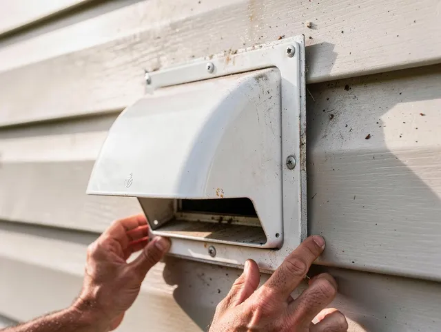 Rosemead Dryer Vent Cleaning technician delivering thorough residential dryer vent cleaning service in Rosemead